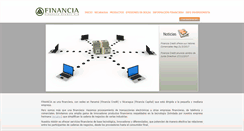 Desktop Screenshot of financiacredit.com